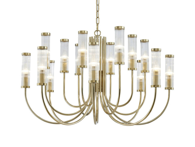 Подвесная люстра Newport 4558+4+4/C gold М0069317 Подвесная люстра Newport 4558+4+4/C gold М0069317