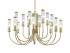 Подвесная люстра Newport 4558+4+4/C gold М0069317 Подвесная люстра Newport 4558+4+4/C gold М0069317