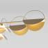 Потолочная люстра Eurosvet Grazia 70148/8 золото Smart a062039