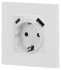 Розетка со шторками с USB type-A+C Эра 12-4108-01 Б0067752 Розетка со шторками с USB type-A+C Эра 12-4108-01 Б0067752