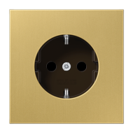 Розетка 2K+З со шторками Jung ME1520KIC