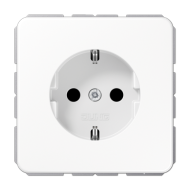 Розетка штепсельная Schuko Jung CD1520KIWW Розетка штепсельная Schuko Jung CD1520KIWW