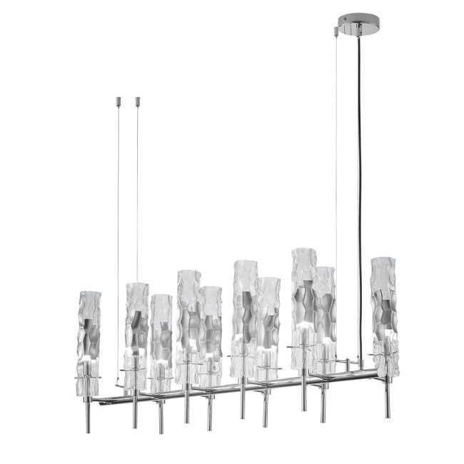 Подвесная люстра Crystal Lux PRIMAVERA SP10 CHROME