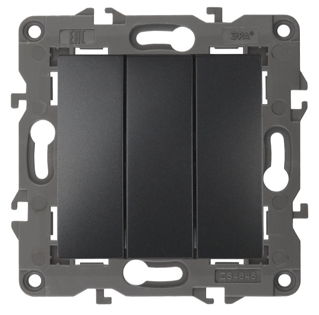 Выключатель тройной Эра 14-1107-05 Б0034254 Выключатель тройной Эра 14-1107-05 Б0034254