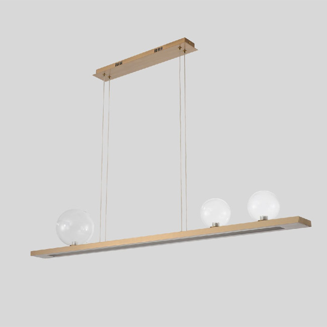 Подвесная люстра Crystal Lux AHORA SP1 L1200 BRASS Подвесная люстра Crystal Lux AHORA SP1 L1200 BRASS