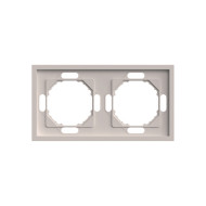 Рамка 2-местная Stekker Эмили PFR00-5002-08 серия Эмили кашемир soft touch 49911