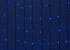Уличная светодиодная гирлянда Uniel занавес (UL-00003936) синий ULD-C2030-240/TBK Blue IP67