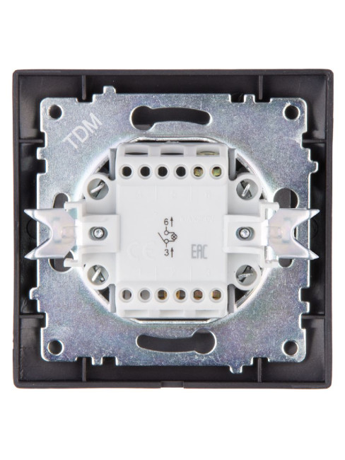 Выключатель одноклавишный с подсветкой Лама TDM Electric SQ1815-0504 Выключатель одноклавишный с подсветкой Лама TDM Electric SQ1815-0504