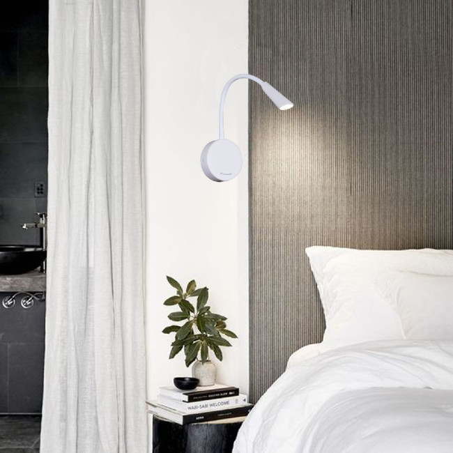 Гибкое бра Reluce 86204-9.2-001MN LED5W WT Гибкое бра Reluce 86204-9.2-001MN LED5W WT