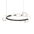 Подвесная люстра Delight Collection Matter 5055P/D910 black/white Подвесная люстра Delight Collection Matter 5055P/D910 black/white