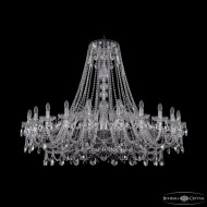 Подвесная люстра Bohemia Ivele Crystal 1411/24/530 Ni