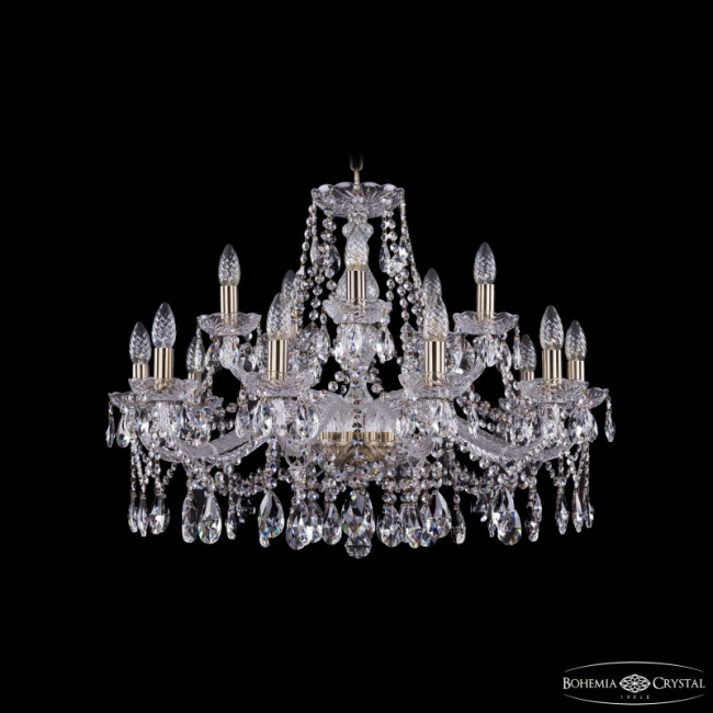 Подвесная люстра Bohemia Ivele Crystal 1413/10+5/300 Pa