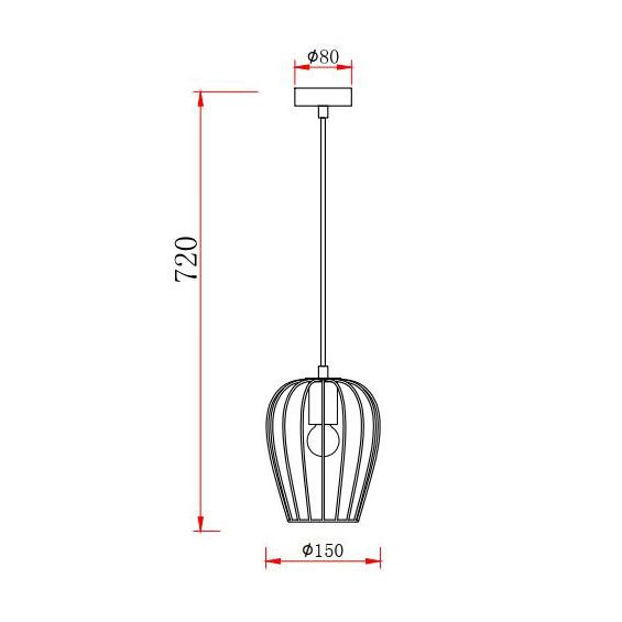 Подвесной светильник Rivoli Atena 5063-201 Б0047367 Подвесной светильник Rivoli Atena 5063-201 Б0047367