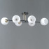 Потолочная люстра Illumico IL0798-6CSQ-25 BK AB TRENTO Потолочная люстра Illumico IL0798-6CSQ-25 BK AB TRENTO