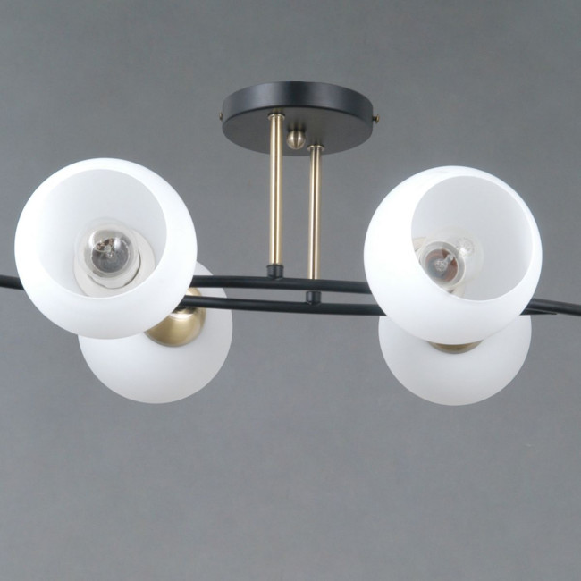 Потолочная люстра Illumico IL0798-6CSQ-25 BK AB TRENTO Потолочная люстра Illumico IL0798-6CSQ-25 BK AB TRENTO
