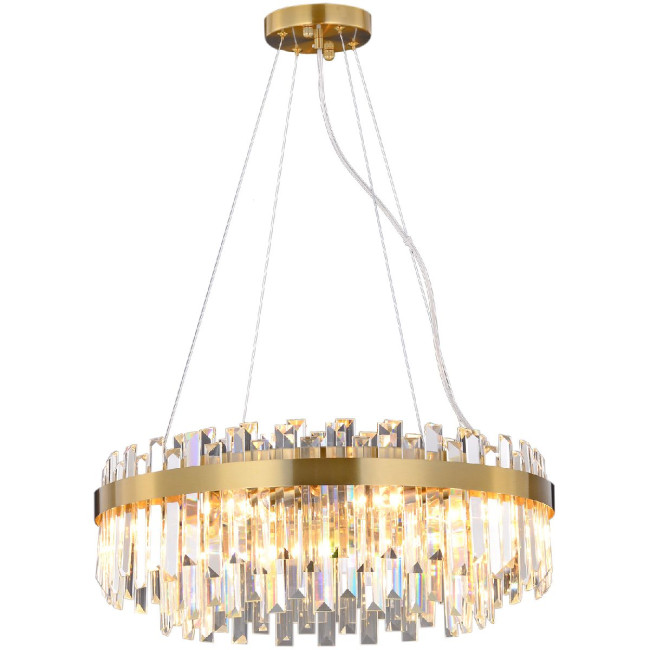 Подвесная люстра Illumico IL5189-8PLS-29 BRASS MIRAGE Подвесная люстра Illumico IL5189-8PLS-29 BRASS MIRAGE