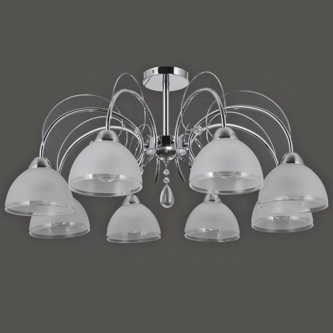 Люстра на штанге ILLUMICO ILLUMICO IL0495-8CSQ-25CH ELITE Люстра на штанге ILLUMICO ILLUMICO IL0495-8CSQ-25CH ELITE