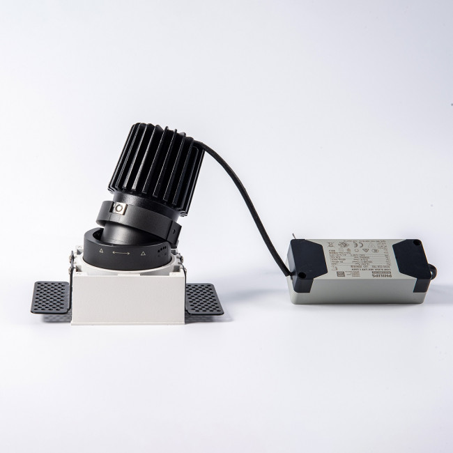 Встраиваемый светильник Fiberli MR1215 (квадратная рамка) 12130106 Встраиваемый светильник Fiberli MR1215 (квадратная рамка) 12130106