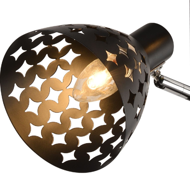 Спот Reluce 01554-3.3-02B BK+CR