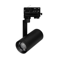 Трековый трехфазный светильник Arlight LGD-URANUS-4TR-R75-18W/25W Warm3500-MIX (BK, 20-50 deg, side holder, 230V) (IP20 Металл) 055807