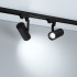 Трековый трехфазный светильник Arlight LGD-URANUS-4TR-R75-18W/25W Warm3500-MIX (BK, 20-50 deg, side holder, 230V) (IP20 Металл) 055807 Трековый трехфазный светильник Arlight LGD-URANUS-4TR-R75-18W/25W Warm3500-MIX (BK, 20-50 deg, side holder, 230V) (IP20 Металл) 055807