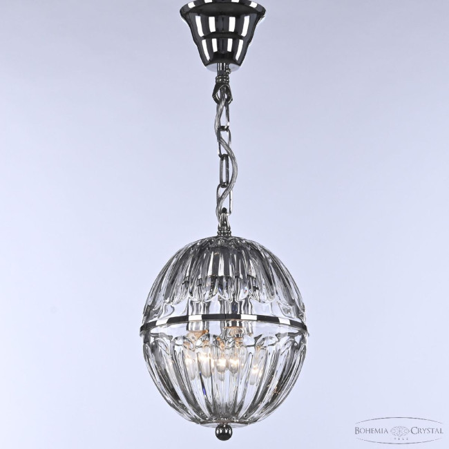 Подвесной светильник Bohemia Ivele Crystal 5479/18 Ni Clear/M-1H Подвесной светильник Bohemia Ivele Crystal 5479/18 Ni Clear/M-1H