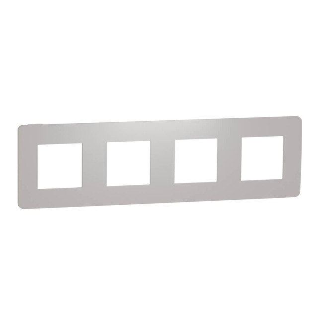 Рамка 4-постовая Schneider Electric Unica New NU280824 Рамка 4-постовая Schneider Electric Unica New NU280824