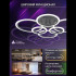 Потолочная люстра Natali Kovaltseva Home LED LAMPS 81440 Потолочная люстра Natali Kovaltseva Home LED LAMPS 81440
