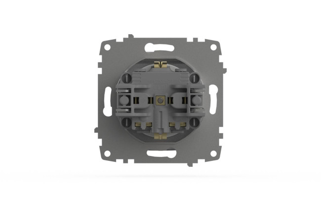 Розетка с крышкой и заземлением ELBI Zena Vega 609-015600-218 Розетка с крышкой и заземлением ELBI Zena Vega 609-015600-218