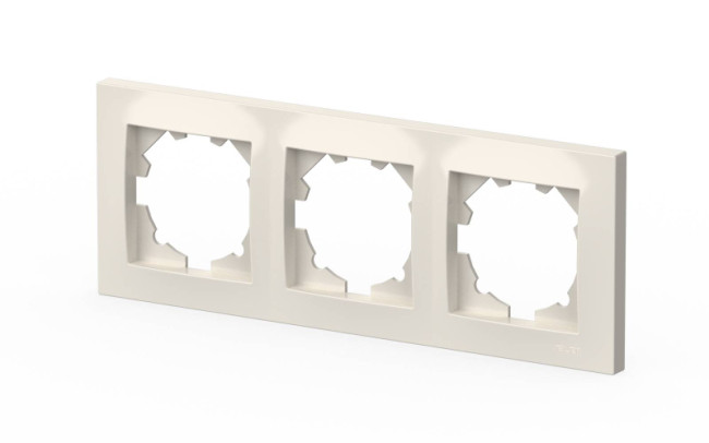 Рамка трехместная ELBI Vega 510-010200-227 Рамка трехместная ELBI Vega 510-010200-227