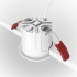 Встраиваемый светильник Maytoni Technical Alfa LED DL043-01-10W4K-D-RD-WB