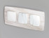 Лицевая панель для выключателя трехклавишного Ambrella Volt Omega OP1250 Лицевая панель для выключателя трехклавишного Ambrella Volt Omega OP1250