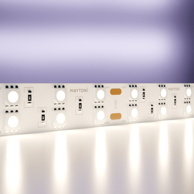 Светодиодная лента Maytoni Led Strip 24В 5050 28,8Вт/м 4000K 5м IP20 20035 Светодиодная лента Maytoni Led Strip 24В 5050 28,8Вт/м 4000K 5м IP20 20035