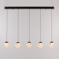 Подвесной светильник MD25030003-5B matt black/clear Подвесной светильник MD25030003-5B matt black/clear