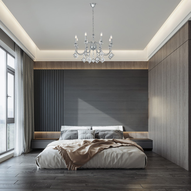 Подвесная люстра Arte Milano 342101/8 CR Подвесная люстра Arte Milano 342101/8 CR