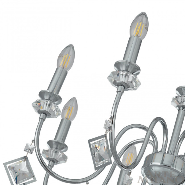 Подвесная люстра Arte Milano 342101/8 CR Подвесная люстра Arte Milano 342101/8 CR