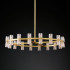 Люстра на штанге Delight Collection Arcachon KM1000P-36 brass
