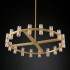 Люстра на штанге Delight Collection Arcachon KM1000P-36 brass