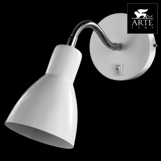 Спот Arte Lamp Dorm A1408AP-1WH Спот Arte Lamp Dorm A1408AP-1WH