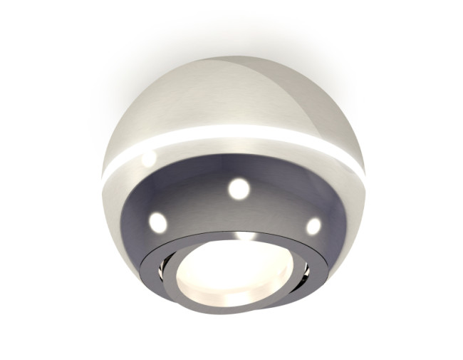 Накладной поворотный светильник с дополнительной подсветкой Ambrella Light Techno XS1104011 (C1104, N7003) Накладной поворотный светильник с дополнительной подсветкой Ambrella Light Techno XS1104011 (C1104, N7003)