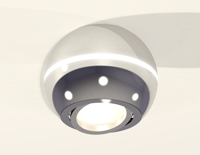 Накладной поворотный светильник с дополнительной подсветкой Ambrella Light Techno XS1104011 (C1104, N7003) Накладной поворотный светильник с дополнительной подсветкой Ambrella Light Techno XS1104011 (C1104, N7003)