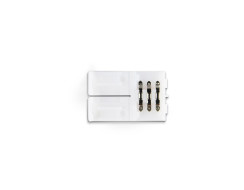 Соединитель прямой для светодиодной ленты 2835 12/24V (3 конт.) GS6101 (10шт) Ambrella Light Illumination GS6101