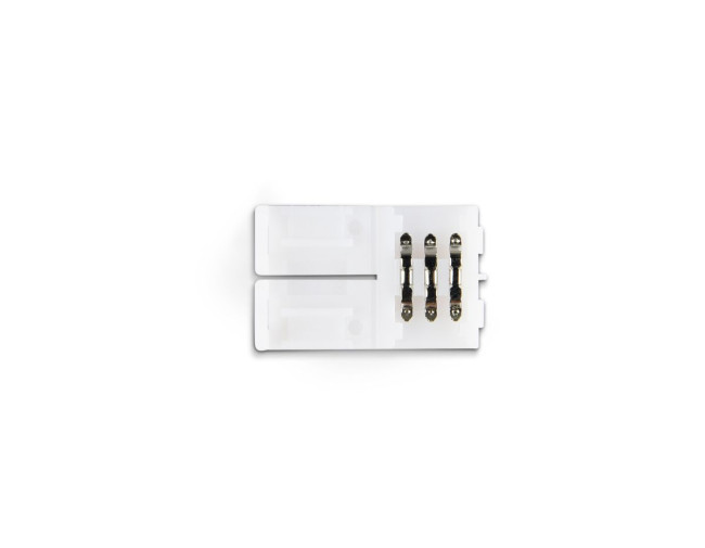 Соединитель прямой для светодиодной ленты 2835 12/24V (3 конт.) GS6101 (10шт) Ambrella Light Illumination GS6101 Соединитель прямой для светодиодной ленты 2835 12/24V (3 конт.) GS6101 (10шт) Ambrella Light Illumination GS6101