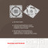Декоративная заглушка Arte Milano 202.50-1.silver Декоративная заглушка Arte Milano 202.50-1.silver