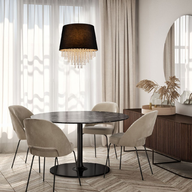 Подвесная люстра Escada Charm 652/5S Black Подвесная люстра Escada Charm 652/5S Black