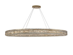 Подвесные люстры Newport 8550/160 C oval gold polished М0071311