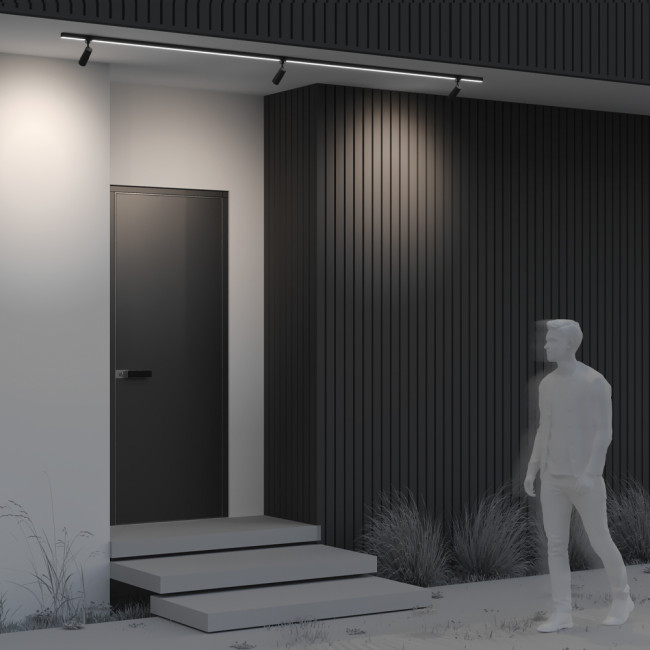 Уличный трековый светильник Maytoni Focus O-TR01-1-S-8WB3K