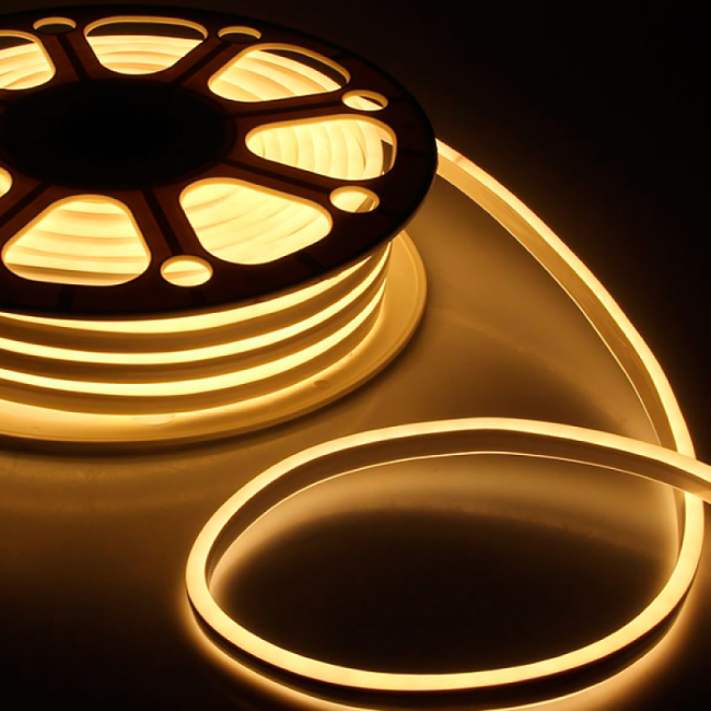 Светодиодная неоновая лента Эра 220В 2835 7Вт/м 2700К 20м IP67 N2835-120-IP67-220V-20m-2700 Б0043074