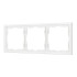 Рамка пластиковая Arlight FRM-NOBE-SFPL-3-WH 054219 Рамка пластиковая Arlight FRM-NOBE-SFPL-3-WH 054219
