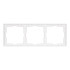 Рамка пластиковая Arlight FRM-NOBE-SFPL-3-WH 054219 Рамка пластиковая Arlight FRM-NOBE-SFPL-3-WH 054219